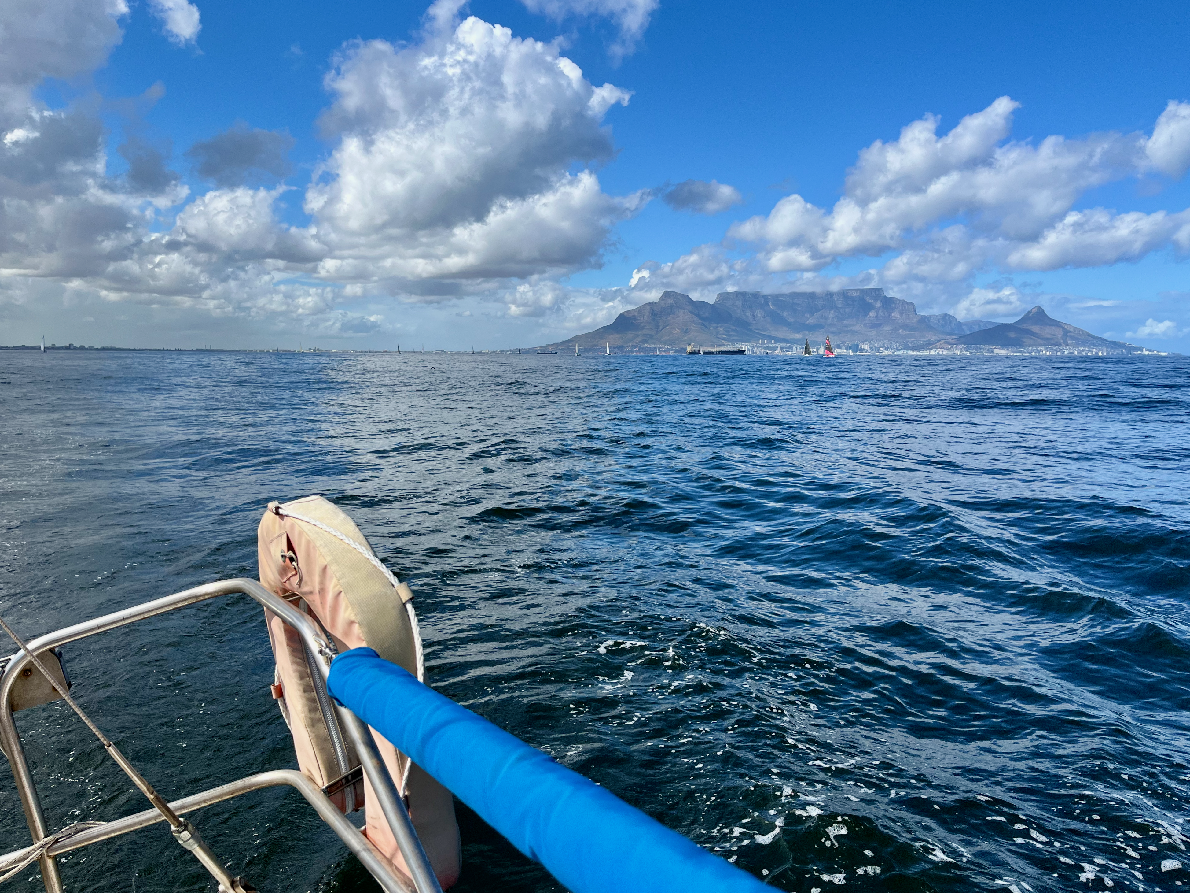 View of Table Mountain from Table Bay, Cape Town